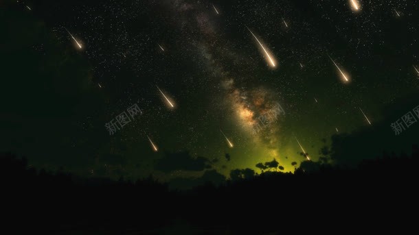 绚丽夜空流星陨石jpg设计背景_新图网 https://ixintu.com 夜空 流星 绚丽 陨石