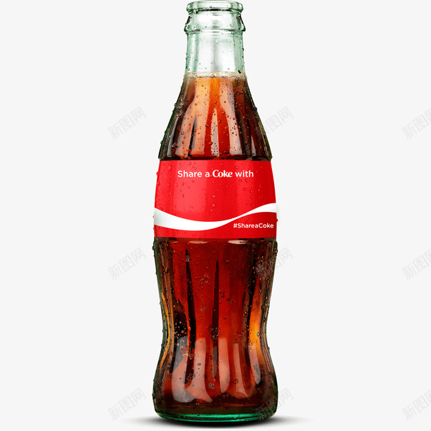 可口可乐瓶png免抠素材_新图网 https://ixintu.com 可口可乐 可口可乐瓶 汽水 玻璃瓶 背面 饮料