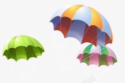 彩色降落伞彩色降落伞高清图片