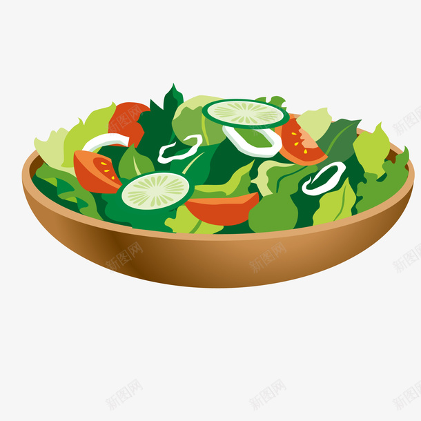卡通蔬菜沙拉食物png免抠素材_新图网 https://ixintu.com 减肥 减肥餐 减脂餐 剖面蔬菜 卡通 植物设计 爱心蔬菜 菜类图片 蔬菜沙拉 食物设计