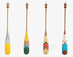 木质船桨素材