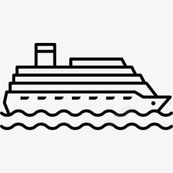 海洋运输邮轮上的海图标高清图片