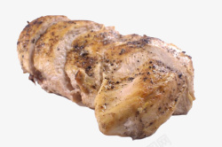 烤鸡胸肉实物一块烤鸡胸肉高清图片