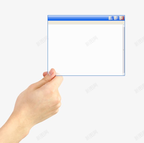 手拿网页png免抠素材_新图网 https://ixintu.com 人手拿效果 写字板 单手持 手拿网页 网页