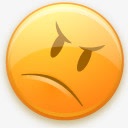 Angry生气笑脸情感表情符号面对林图标高清图片