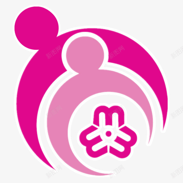 妇女联合会logo图标png_新图网 https://ixintu.com logo 妇联 妇联logo 鲁冰花