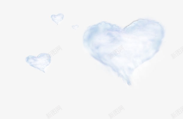 心形云朵png免抠素材_新图网 https://ixintu.com 云层 云彩 千变万化 天空 形状 心形的云 想像 棉花云 独特 白云 背景 自然 蓝天 龙卷风