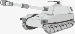 坦克部队军旅风格矢量图素材