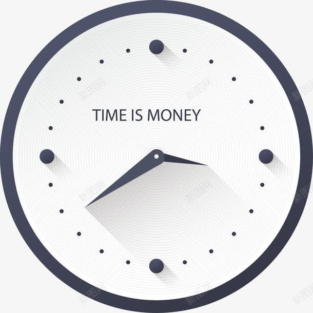 时间就是金钱png免抠素材_新图网 https://ixintu.com 圆形 往复 循环 指针 时针 时间 时间盘 更替 滴答 钟表
