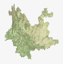 云南省地图云南卫星地图高清图片