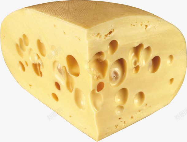 四分之一干酪图png免抠素材_新图网 https://ixintu.com 免抠 可食用 奶酪 牛奶发酵制品 脂肪含量高 芝士