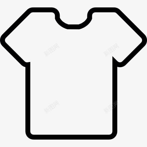 普通的T恤图标png_新图网 https://ixintu.com T恤 半袖 时装 白色的衬衫 短袖 短袖衬衫 衬衫