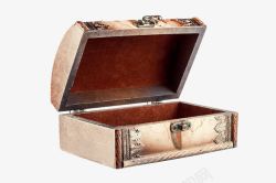 长方形盒木质百宝箱高清图片