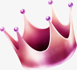 漂亮的皇冠紫色皇冠高清图片