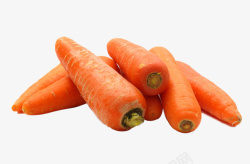 无污染食材一堆胡萝卜高清图片
