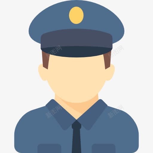 警察图标png_新图网 https://ixintu.com 专业 人 人头像 工作 职业 警察