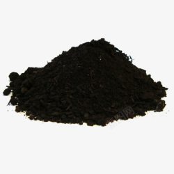 黑色土堆黑色的土元素高清图片