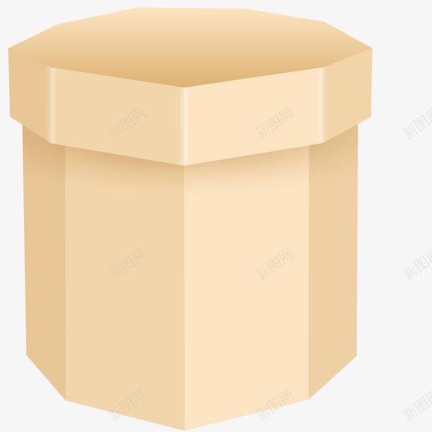 立体产品包装png免抠素材_新图网 https://ixintu.com 外包装 形状 手绘 模型 草纸盒子