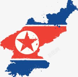 朝鲜族朝鲜半岛地图高清图片