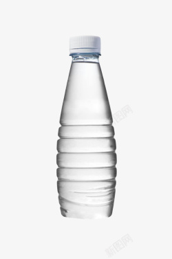 透明解渴小瓶塑料瓶饮用水实物素材