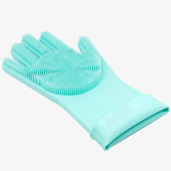 毛发护理魔力硅胶手套清洁工具高清图片