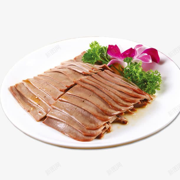 熟食牛肉png免抠素材_新图网 https://ixintu.com 产品实物 清真食品 牛肉 酱牛舌