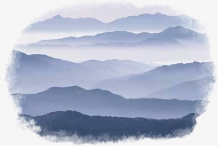 山png免抠素材_新图网 https://ixintu.com 云里的山 山景一角 照片 自然风景 远处的山 连绵的山