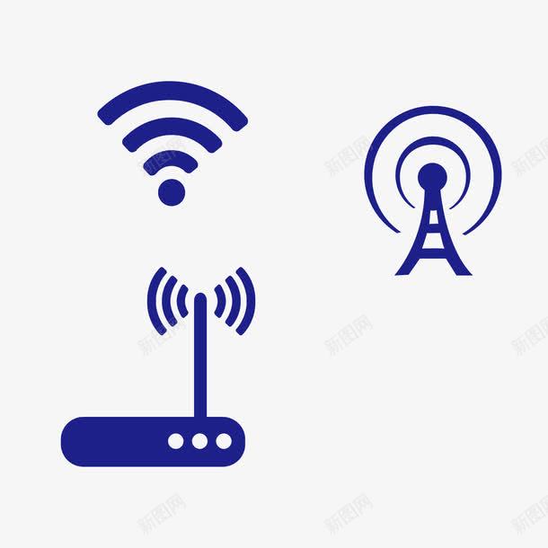 无线信号图标合集png_新图网 https://ixintu.com wifi 合集 图标 图表 技术图标 无线信号