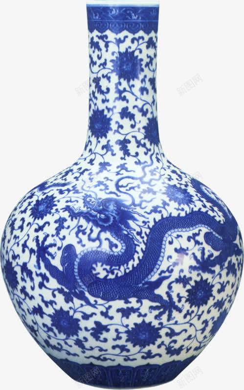 青花瓷花瓶png图片免费下载 素材7xiuapppe 新图网