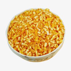 精品谷物饱满的玉米碴高清图片