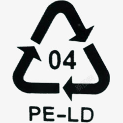 塑料回收塑料标志图标高清图片