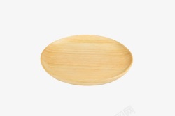 棕色木篮子棕色木质纹理木圆盘实物高清图片