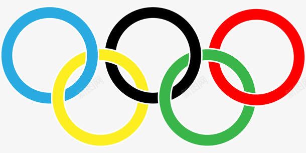 奥运五环png免抠素材_新图网 https://ixintu.com 体育 奥运五环 运动