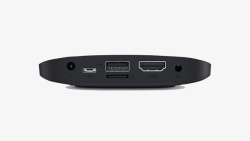 自带USB接口小米路由器背部展示黑色电源插孔高清图片