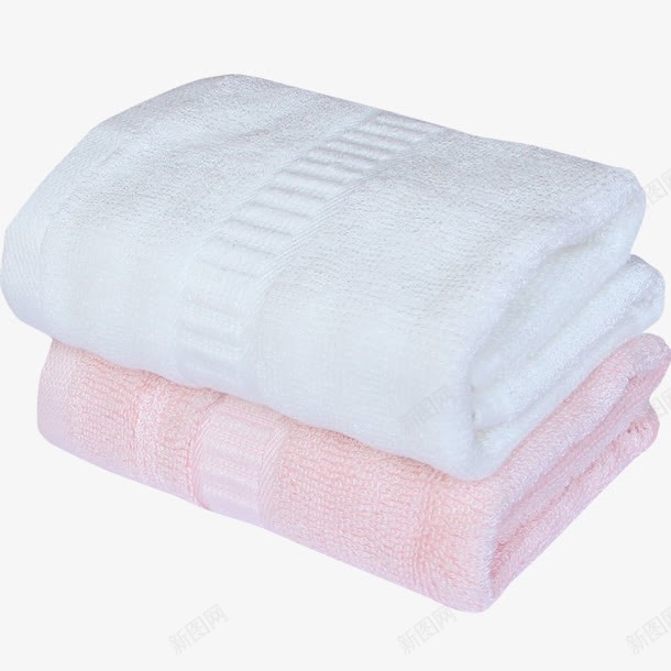 两条毛巾png免抠素材_新图网 https://ixintu.com 两条 毛巾 浅色 浴巾