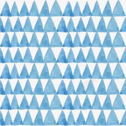 中海蓝色水彩三角形高清图片