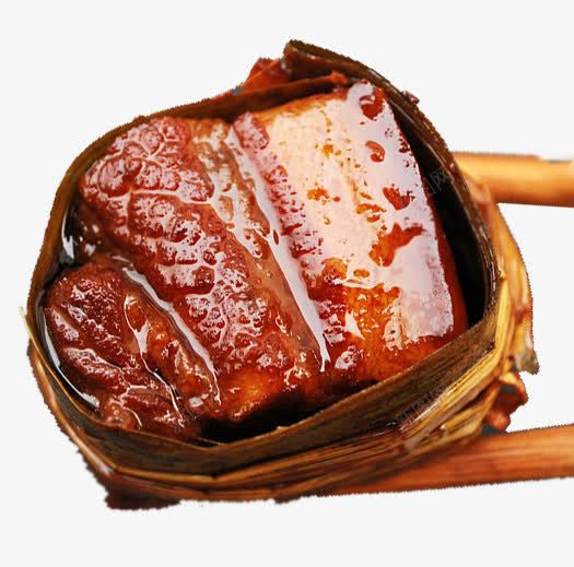 筷子夹着一块红烧肉png免抠素材_新图网 https://ixintu.com 五花肉 油炸红烧肉 筷子 鲜肉