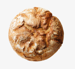 高糖棕色爆裂的面包俯视图高清图片