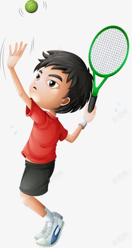 打网球png免抠素材_新图网 https://ixintu.com 网球 网球拍 运动 锻炼