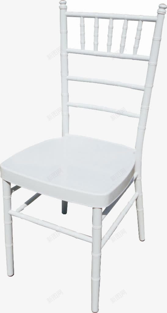 白色的椅子餐桌椅png免抠素材_新图网 https://ixintu.com 木质 椅子 白色 竹节 竹节椅
