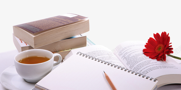 桌子上的书本笔记本和咖啡png免抠素材_新图网 https://ixintu.com 书 书籍 咖啡 咖啡和书 咖啡杯 桌子上的书 笔 笔记本