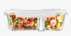 工作餐盒透明材质餐盒高清图片