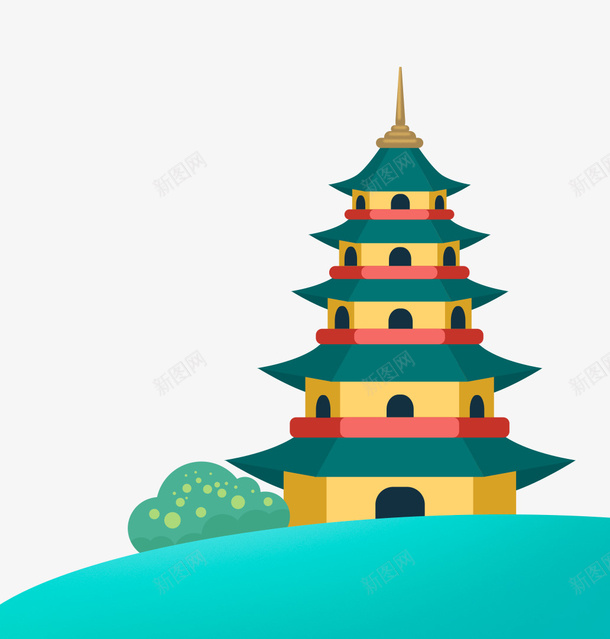 旅行装饰插图风景名胜古迹杭州雷png免抠素材_新图网 https://ixintu.com 古迹 名胜 旅行 旅行装饰插图风景名胜古迹杭州雷峰塔免费下载 杭州 装饰插图 雷峰塔 风景