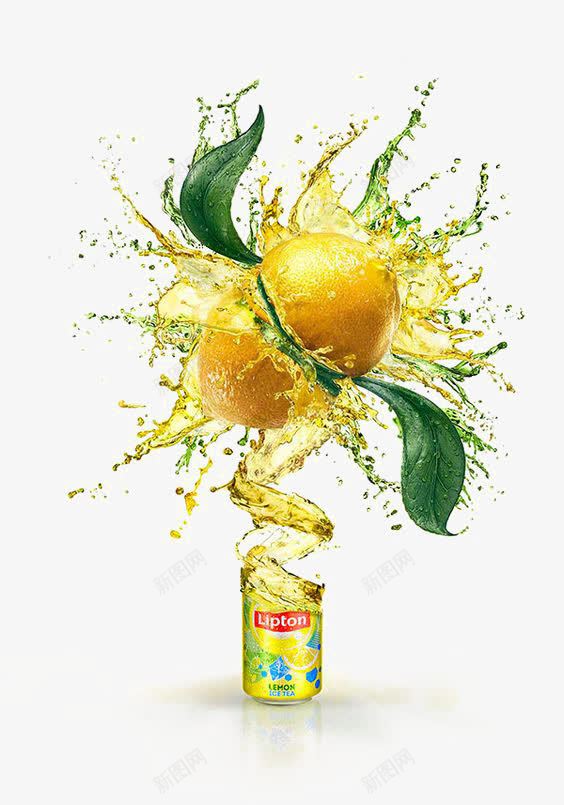 柠檬果汁png免抠素材_新图网 https://ixintu.com 创意水果 喷溅 柠檬汁 梦幻 水圈 水纹