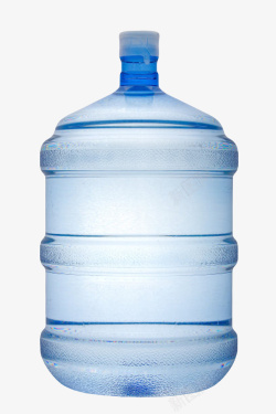 透明解渴家庭桶装水塑料瓶饮用水素材