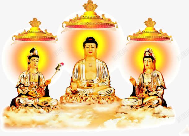 佛观普照png免抠素材_新图网 https://ixintu.com 佛观 普照 神仙