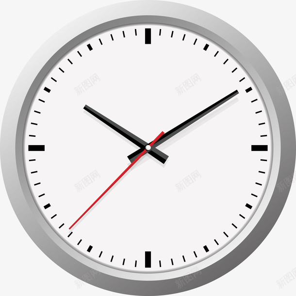 时间钟表图标png_新图网 https://ixintu.com 分秒必争 分针 图标 圆形定时器图标矢量图 定时器 怀表 时针 时间 时间盘 秒表 计时 钟表