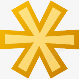 星号黄色的pastelsvgicons图标png_新图网 https://ixintu.com asterisk yellow 星号 黄色的