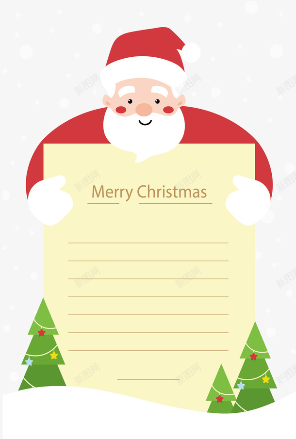圣诞老人留言宣传板png免抠素材_新图网 https://ixintu.com 圣诞促销 圣诞信纸 圣诞老人 圣诞节 留言板 矢量png