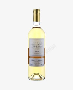甜白葡萄酒教皇古堡贵腐甜白葡萄酒高清图片